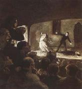 Honore  Daumier The Melodrama (mk09) Spain oil painting artist